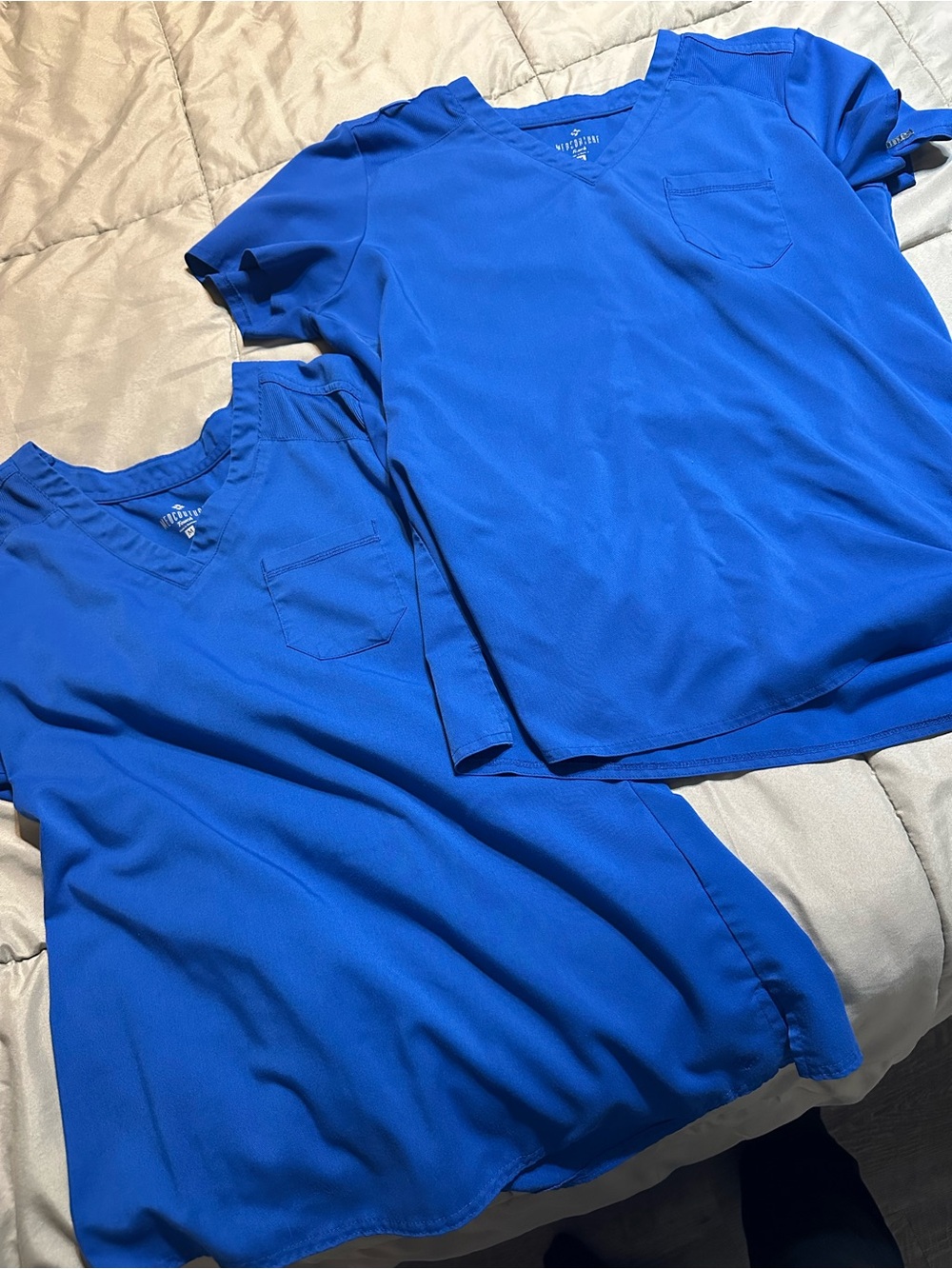 Women’s Royal Blue Scrub Tops